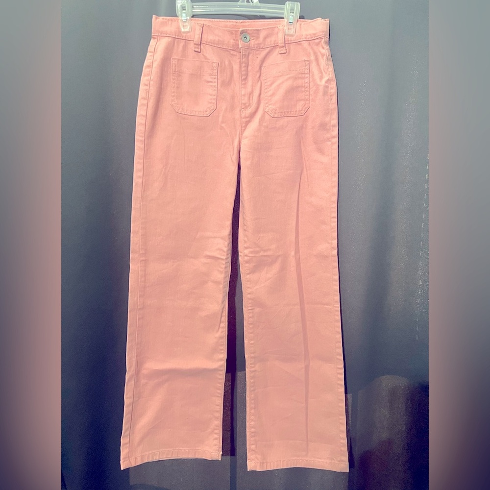 Children’s Place wide leg pink pants- 14